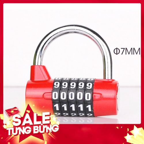 KHÓA 5 SỐ STELL CHỐNG TRỘM CHỮ U