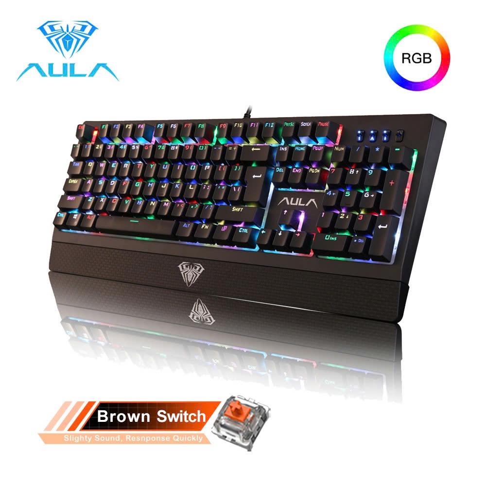 BÀN PHÍM CƠ AULA S2018 FULL RGB