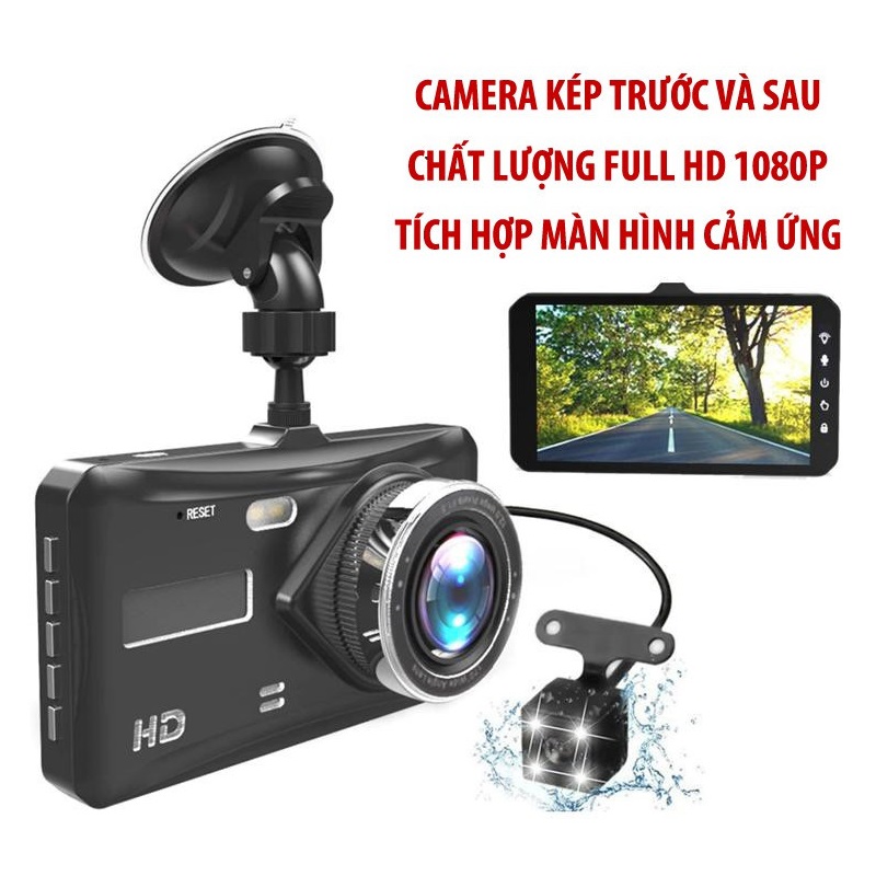 CAMERA HÀNH TRÌNH VIETMAP K5 DUAL LENS , ĐỘ PHÂN GIẢI FULL HD 1080P