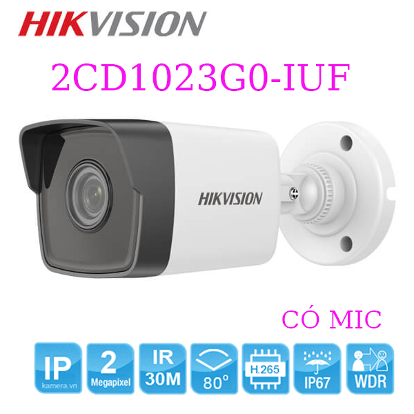 Camera(Dòng IP)HIKVISION DS-2CD1023G0-IUF