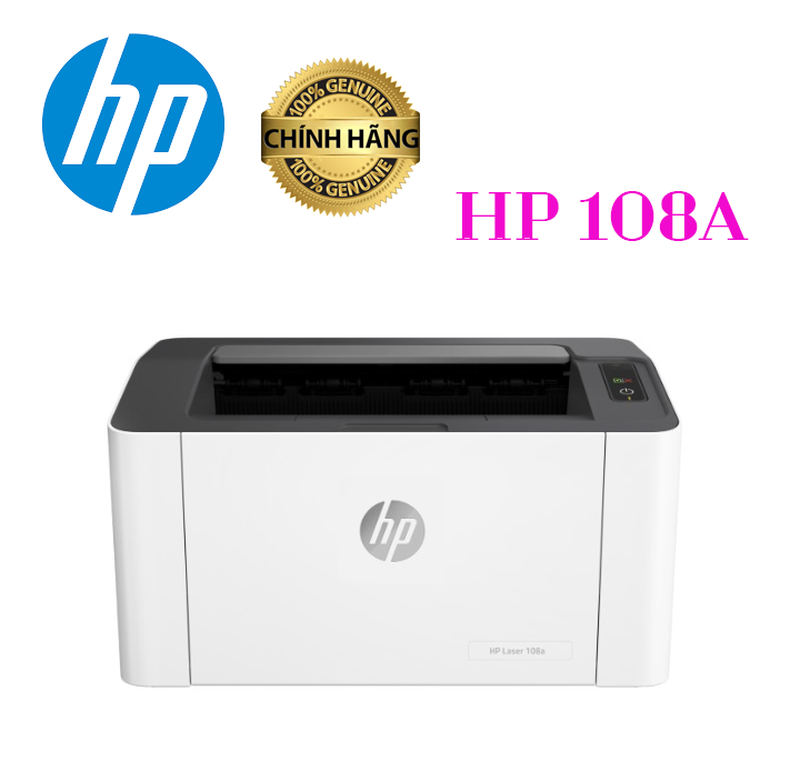 Máy in Laser trắng đen HP Laser 108a (4ZB79A)